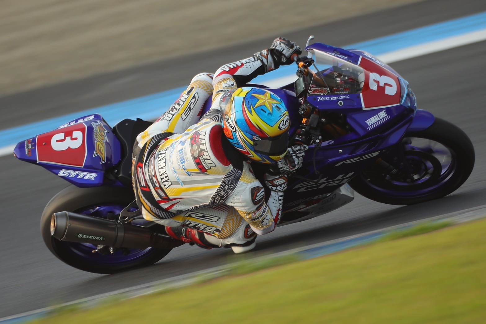 10/04ゲスト針尾大治郎 選手 （全日本ロードレース併催JP250 #3